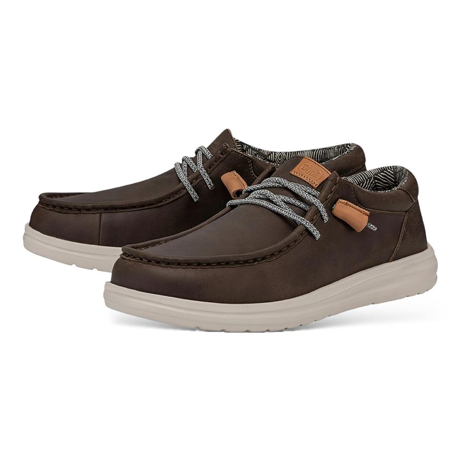 WALLY GRIP CRAFT LEATHER Hey Dude | 40175030